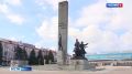В Брянске зажгли вечный огонь в честь 60-летия монумента освободителям