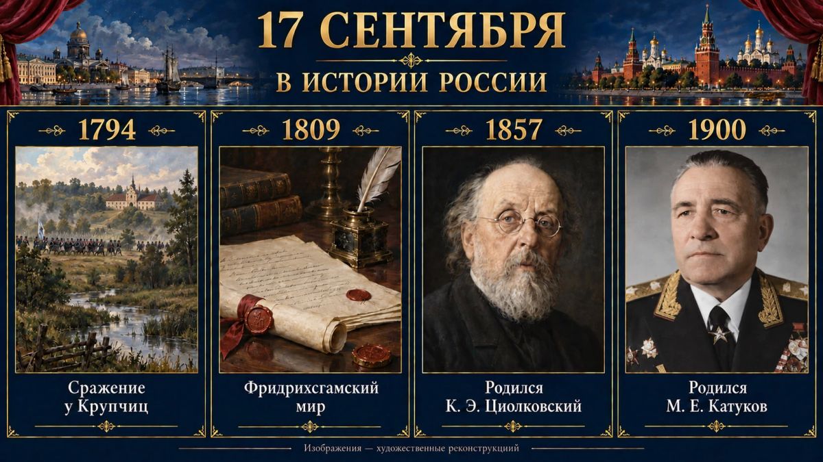 17 сентября в истории России
