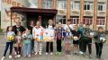 В селе Коржовка-Голубовка, на территории Дома культуры, состоялось спортивное мероприятие "На старт всей семьёй"