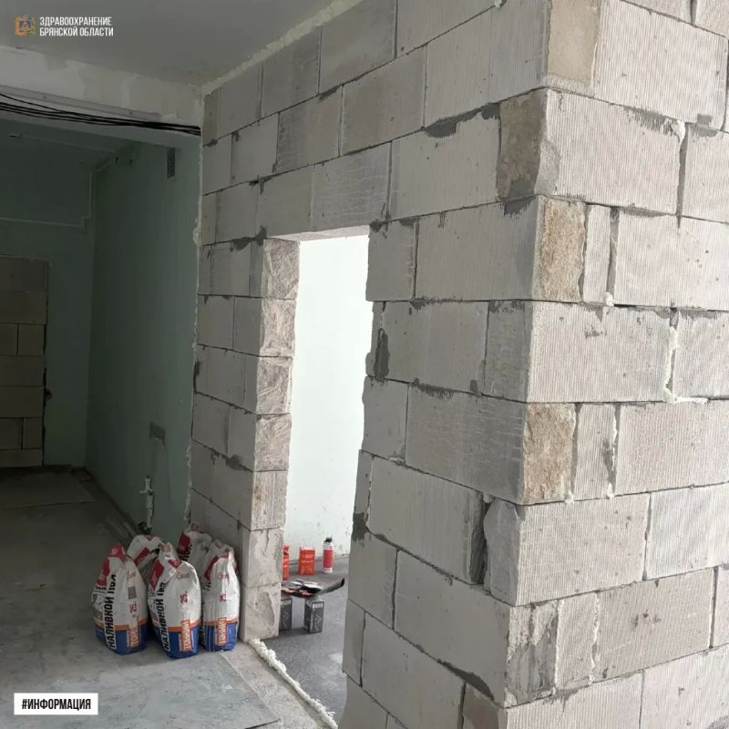 В Навлинской ЦРБ готовят кабинет для нового томографа