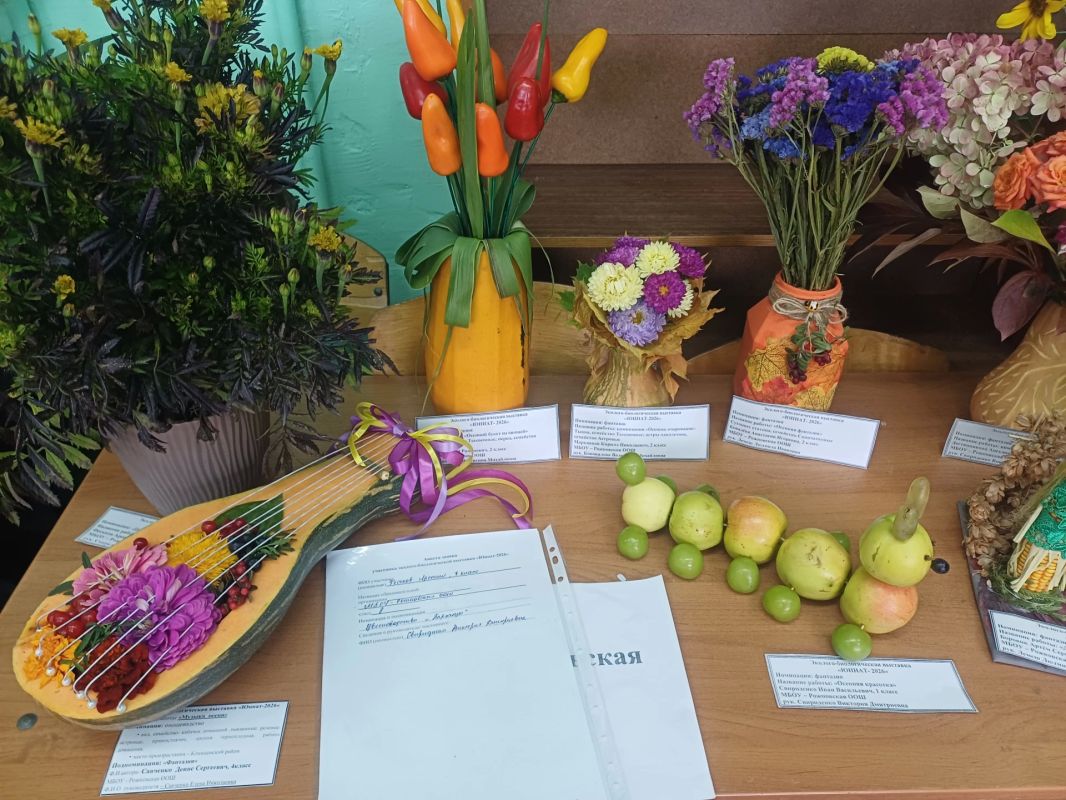 На базе Первомайской школы прошёл районный этап эколого-биологической выставки «Юннат-2026» На базе Первомайской школы прошёл районный этап эколого-биологической выставки «Юннат-2026»
