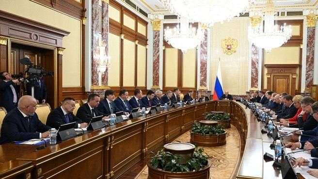 Михаил Дегтярёв: Сегодня принял участие в заседании Правительства России под председательством Михаила Мишустина