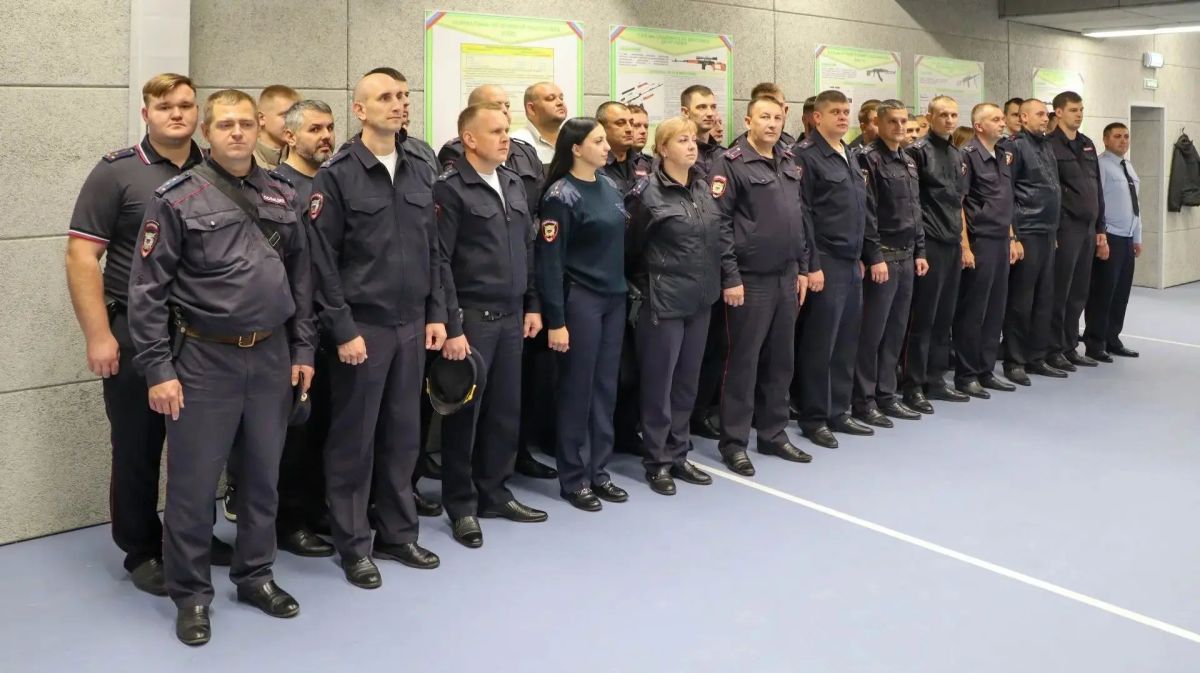 Оперативники уголовного розыска продемонстрировали мастерство в стрельбе из табельного оружия
