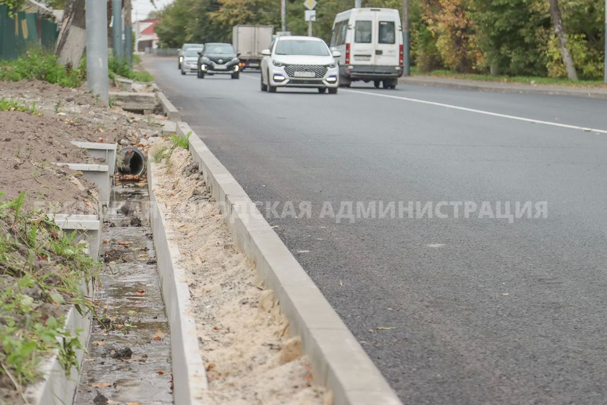 Ручьи на улице Калинина отвели от проезжей части