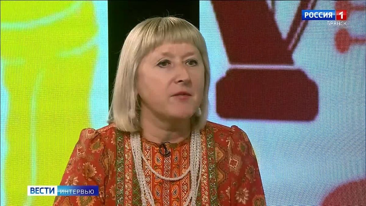 "Вести.Интервью". Татьяна Ситникова - руководитель образцового фольклорного ансамбля "Зарянка"