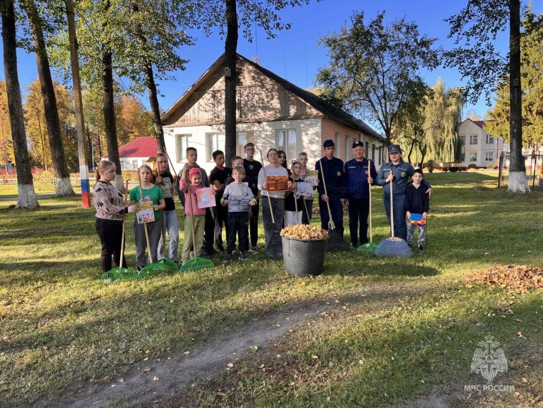 Безопасность начинается с малого: в Мглинском районе продолжается месячник «Сухая трава»