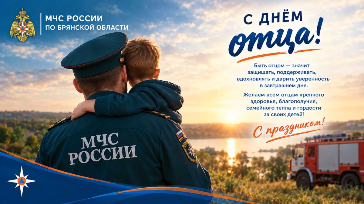 С Днём отца: о тех, кто первым учит не бояться и действовать правильно
