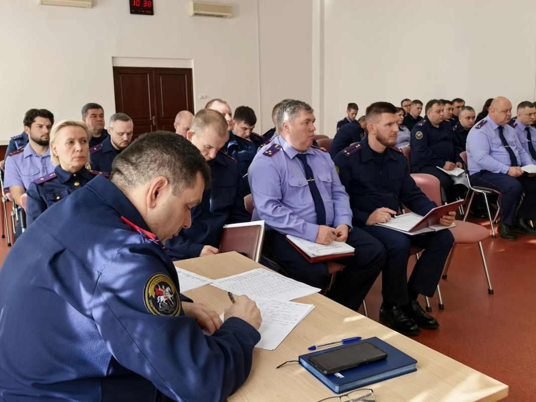 В следственном управлении СК России по Брянской области состоялось оперативное совещание В следственном управлении СК России по Брянской области состоялось оперативное совещание