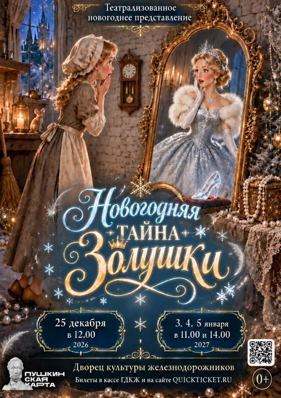 Городской Дворец культуры железнодорожников с гордостью объявляет: ОТКРЫТА ПРОДАЖА БИЛЕТОВ НА САМУЮ ВОЛШЕБНУЮ ПРЕМЬЕРУ ЭТОЙ ЗИМЫ!