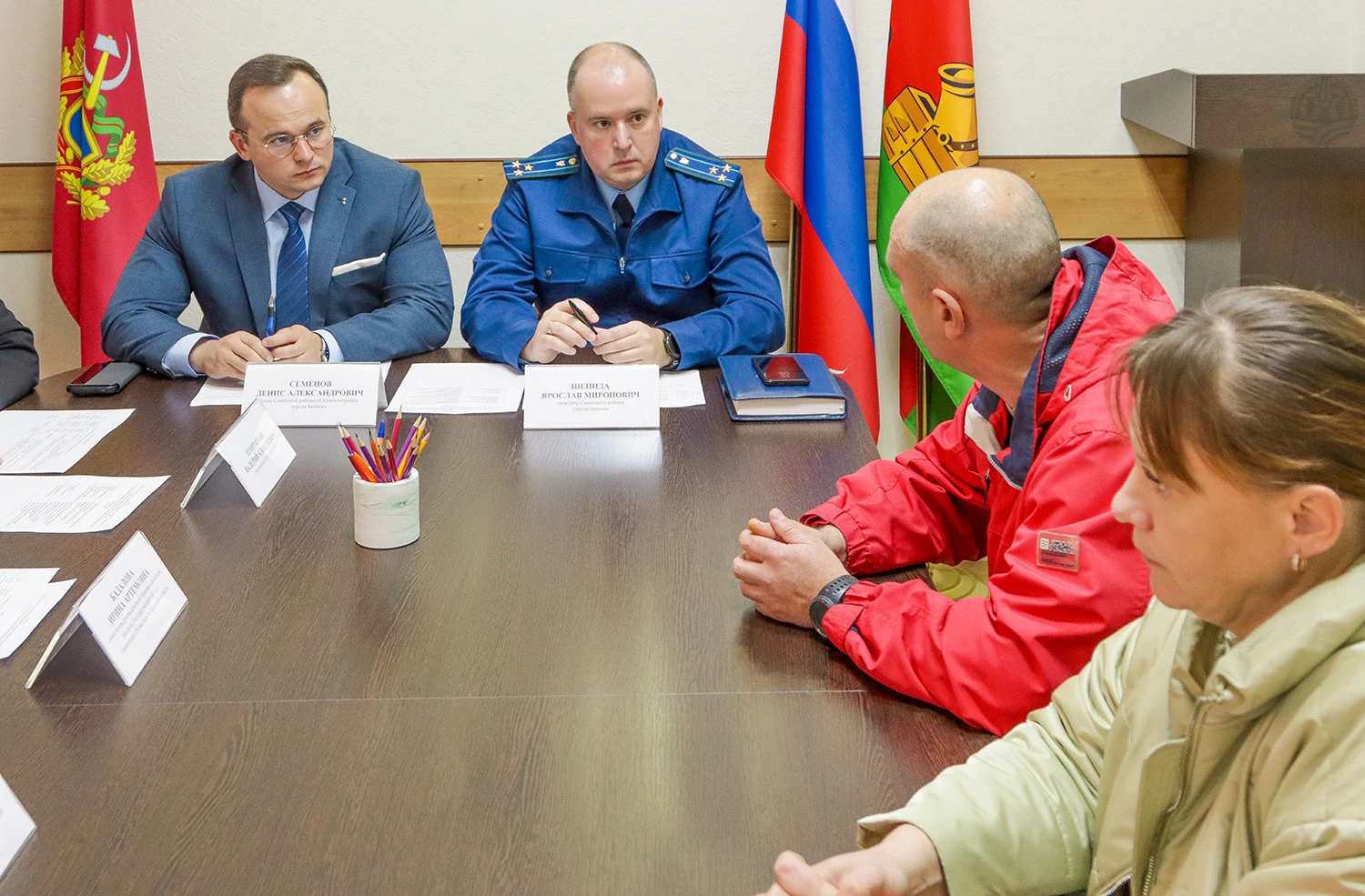 Денис Семёнов и Ярослав Шепида провели приём участников СВО