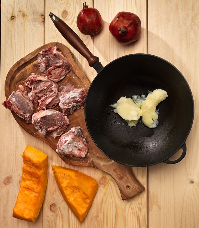 Мясо с гранатовым соусом и тыквой: вкусное сочетание для настоящих гурманов