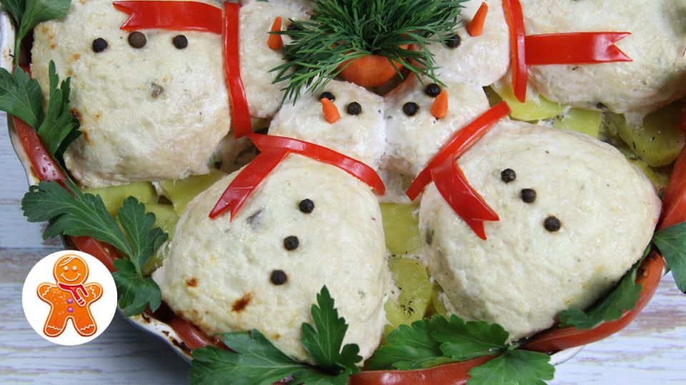 Новогодние снеговики: Как поразить ваших гостей кулинарными шедеврами