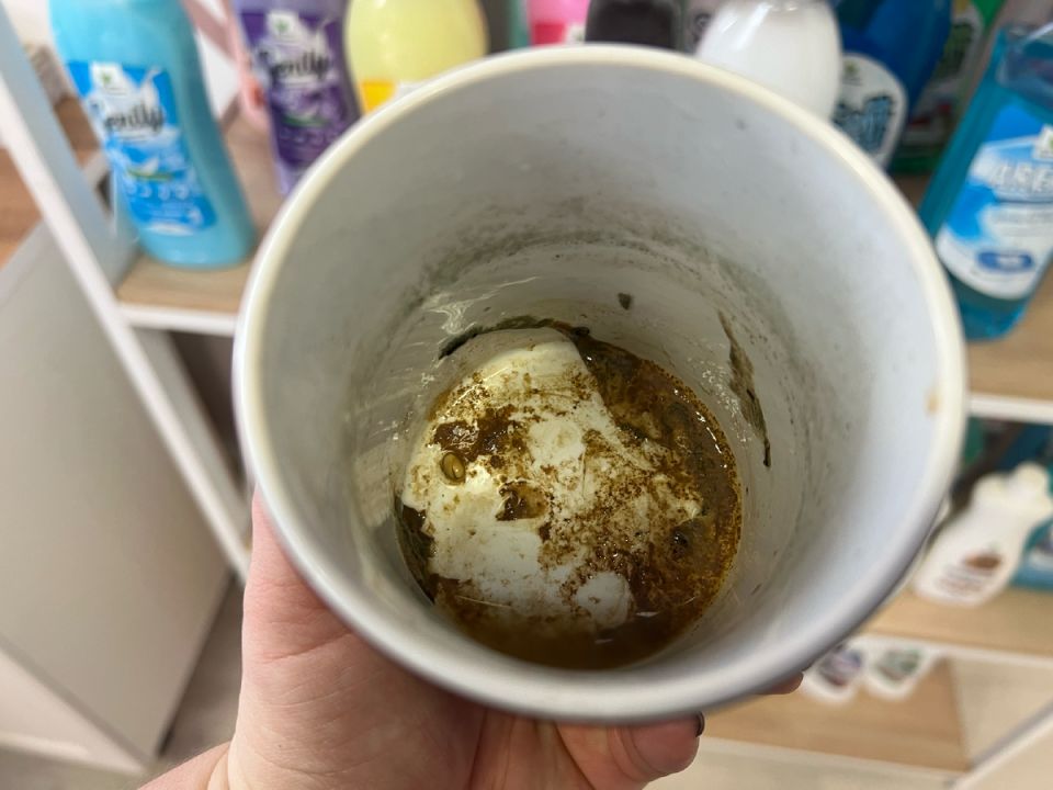 Как кислородный очиститель вернул к жизни забытую кружку за несколько минут