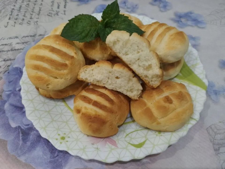 Пухкое домашнее печенье для уютного чаепития