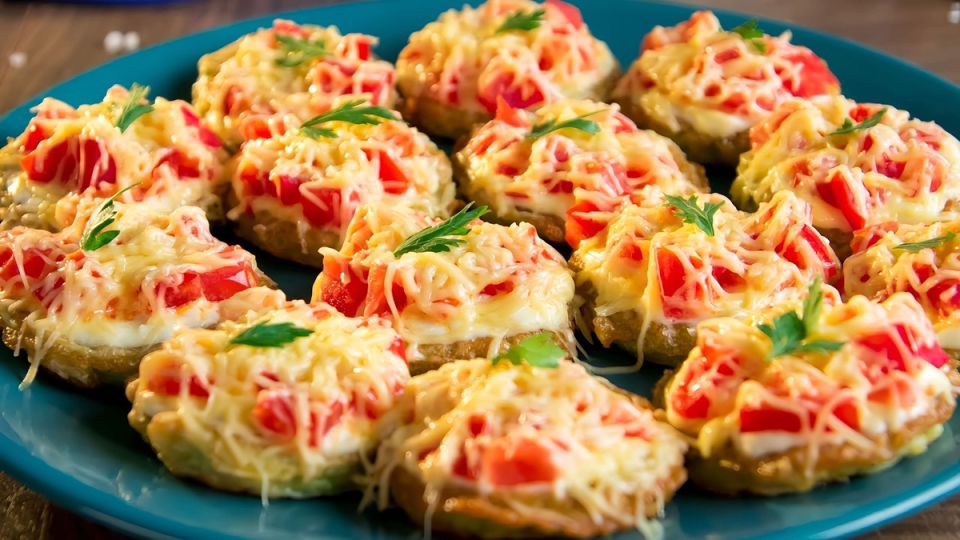 Запечённые кабачки с помидорами и сыром: откройте новые вкусы
